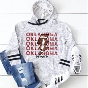 Oklahoma Sooners Football 🏈 J America Scuba Neck Sweatshirt Sizes S-2XL
